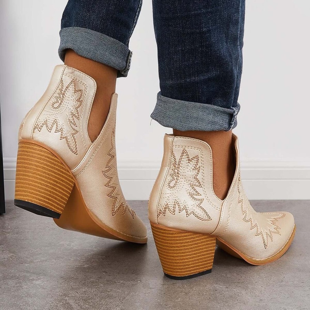 NEW Women’s Western Bootie - Picture 3 of 7